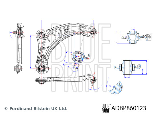 Blue Print Draagarm ADBP860123