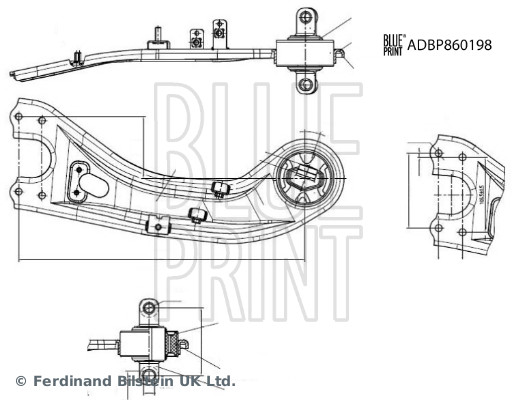 Draagarm Blue Print ADBP860198