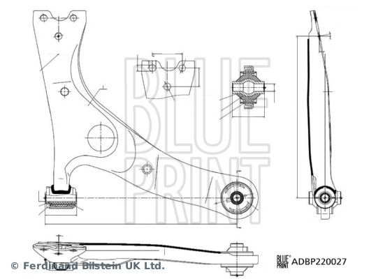 Draagarm Blue Print ADBP860200