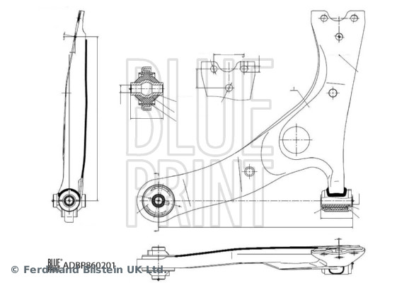 Draagarm Blue Print ADBP860201