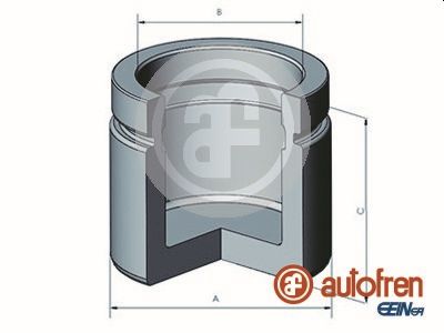 Remzadel/remklauw zuiger Autofren Seinsa D025296