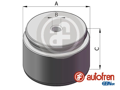 Remzadel/remklauw zuiger Autofren Seinsa D025407