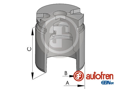 Remzadel/remklauw zuiger Autofren Seinsa D025441