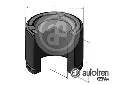 Remzadel/remklauw zuiger Autofren Seinsa D025461