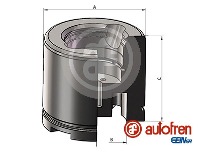 Remzadel/remklauw zuiger Autofren Seinsa D025476