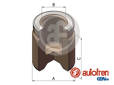 Remzadel/remklauw zuiger Autofren Seinsa D025527