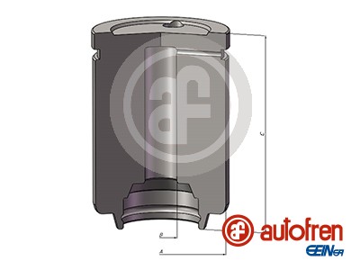 Remzadel/remklauw zuiger Autofren Seinsa D025583