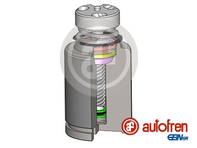 Remzadel/remklauw zuiger Autofren Seinsa D025583RK