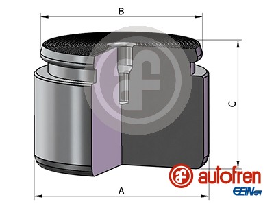 Remzadel/remklauw zuiger Autofren Seinsa D025625