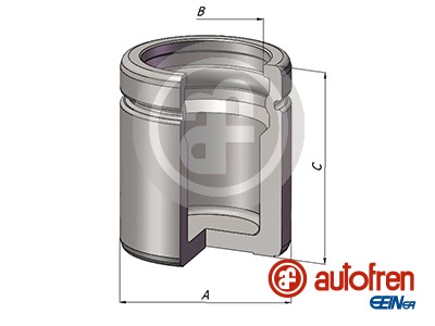 Remzadel/remklauw zuiger Autofren Seinsa D025647