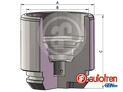 Remzadel/remklauw zuiger Autofren Seinsa D025691