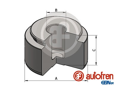 Remzadel/remklauw zuiger Autofren Seinsa D025756