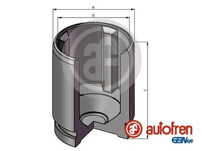 Remzadel/remklauw zuiger Autofren Seinsa D025762