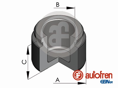 Remzadel/remklauw zuiger Autofren Seinsa D025788