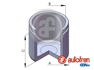 Remzadel/remklauw zuiger Autofren Seinsa D025790