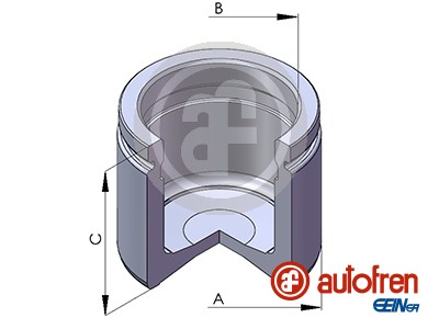 Remzadel/remklauw zuiger Autofren Seinsa D02586