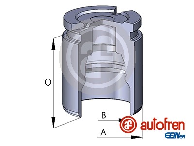 Remzadel/remklauw zuiger Autofren Seinsa D02593