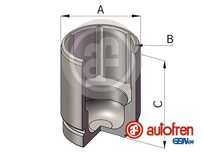 Zuiger, remklauw Autofren Seinsa D025974