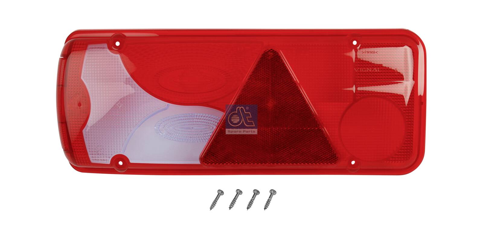 Dt Spare Parts Achterlicht glas 10.99221