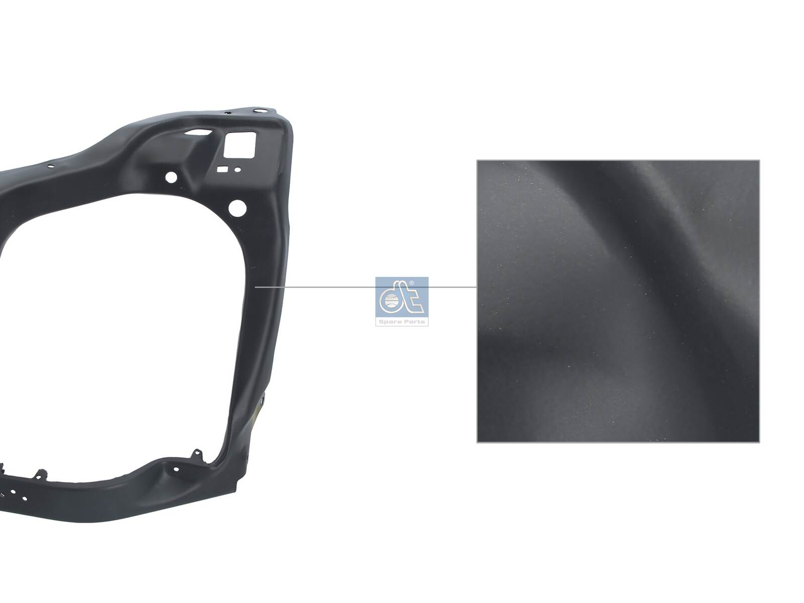 Dt Spare Parts Frame, koplamp 13.77110