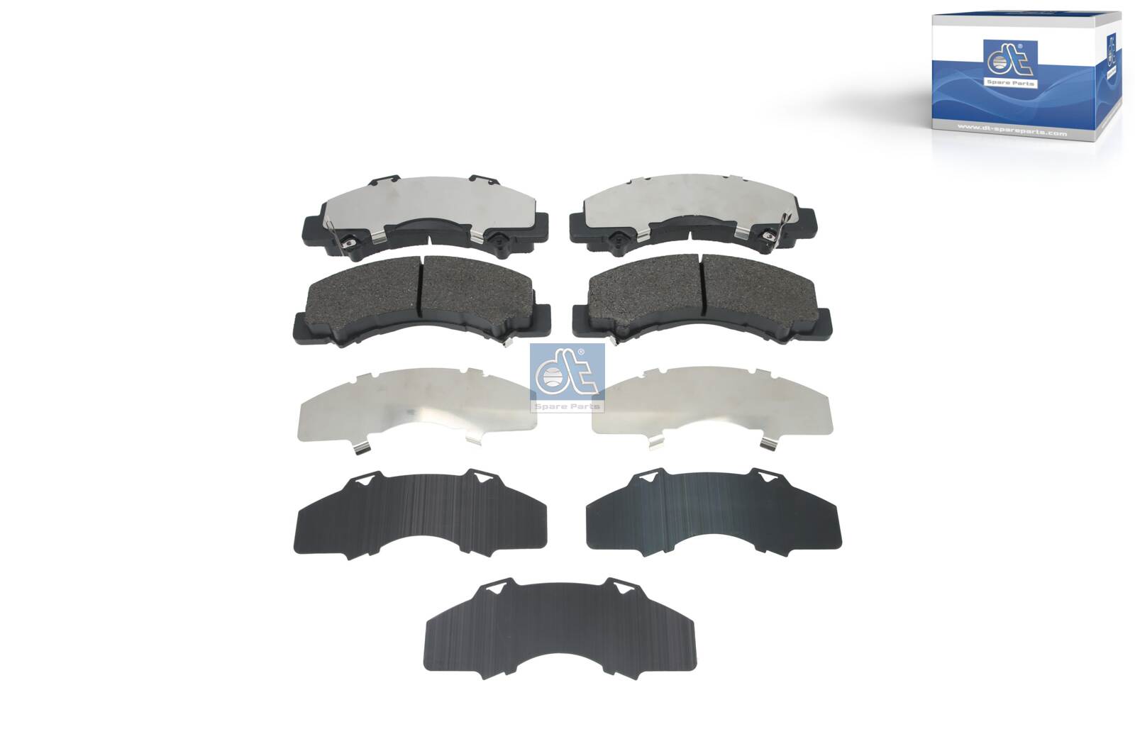 Dt Spare Parts Remblokkenset, schijfrem 15.00004