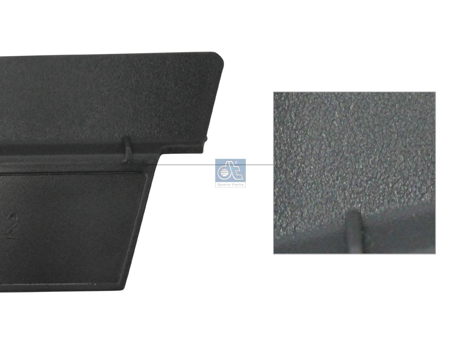 Dt Spare Parts Plaat, radiateurgrille 1.00270