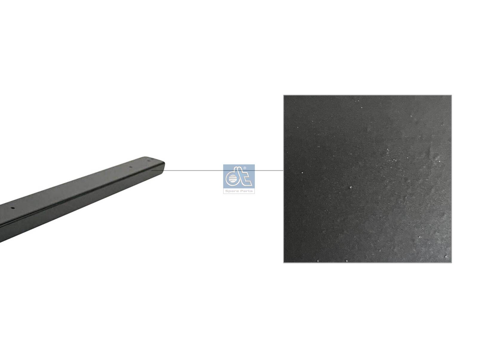 Dt Spare Parts Plaat, radiateurgrille 1.00572