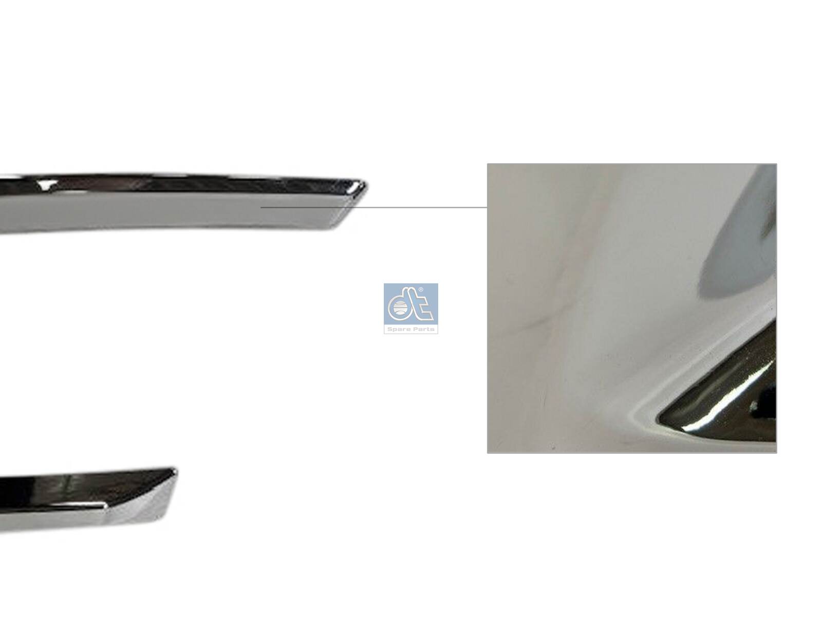 Dt Spare Parts Sier- / beschermingspaneel, voorpaneel 1.23487