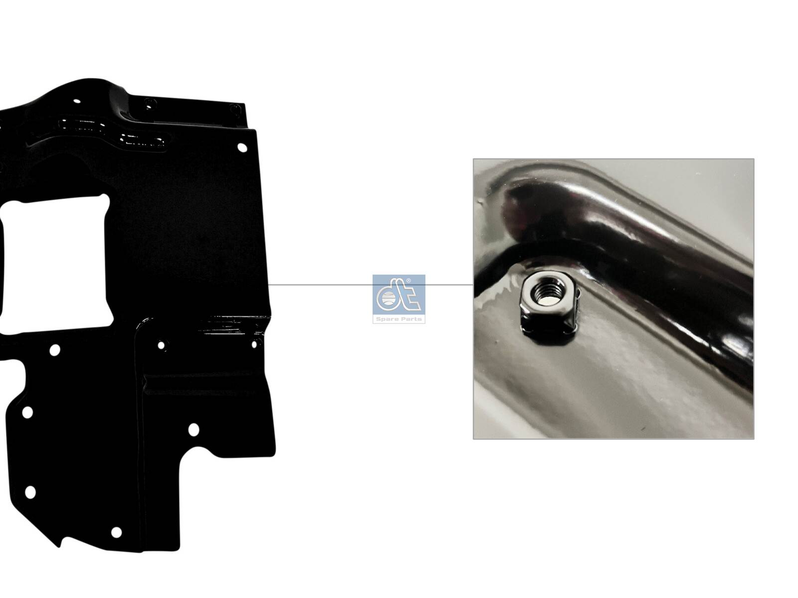 Dt Spare Parts Houder, bumper 1.23601