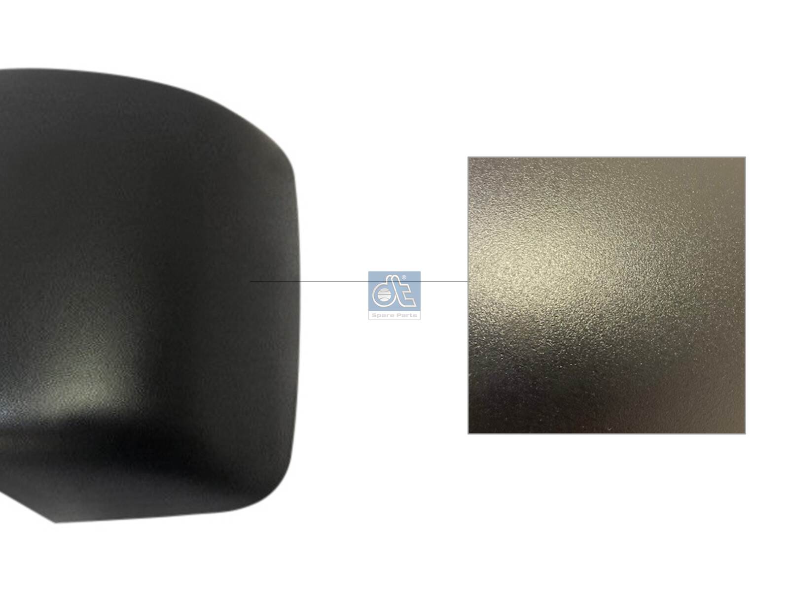 Dt Spare Parts Afdekking, groothoekspiegel 1.52533