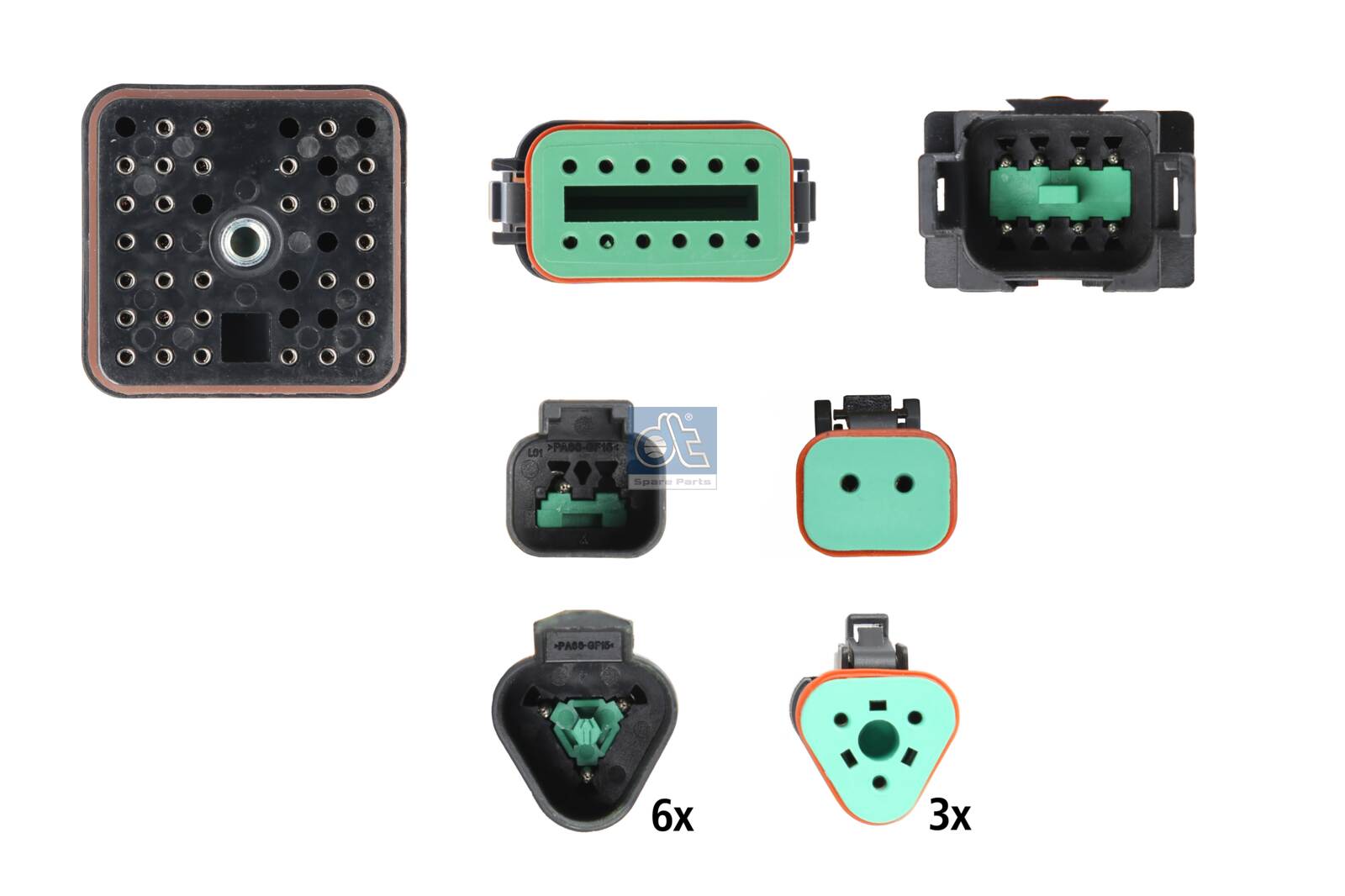 Dt Spare Parts Kabelreparatieset, cenrale elektriciteit 20.10013