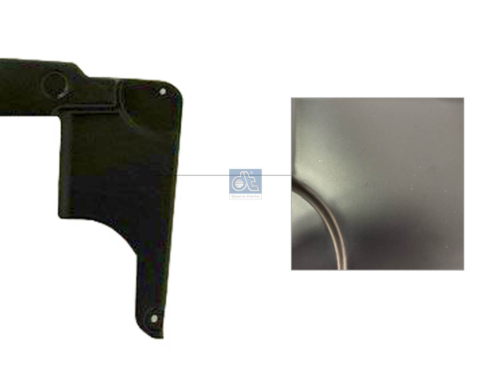 Dt Spare Parts Afdekking, voorpaneel onder 2.00050