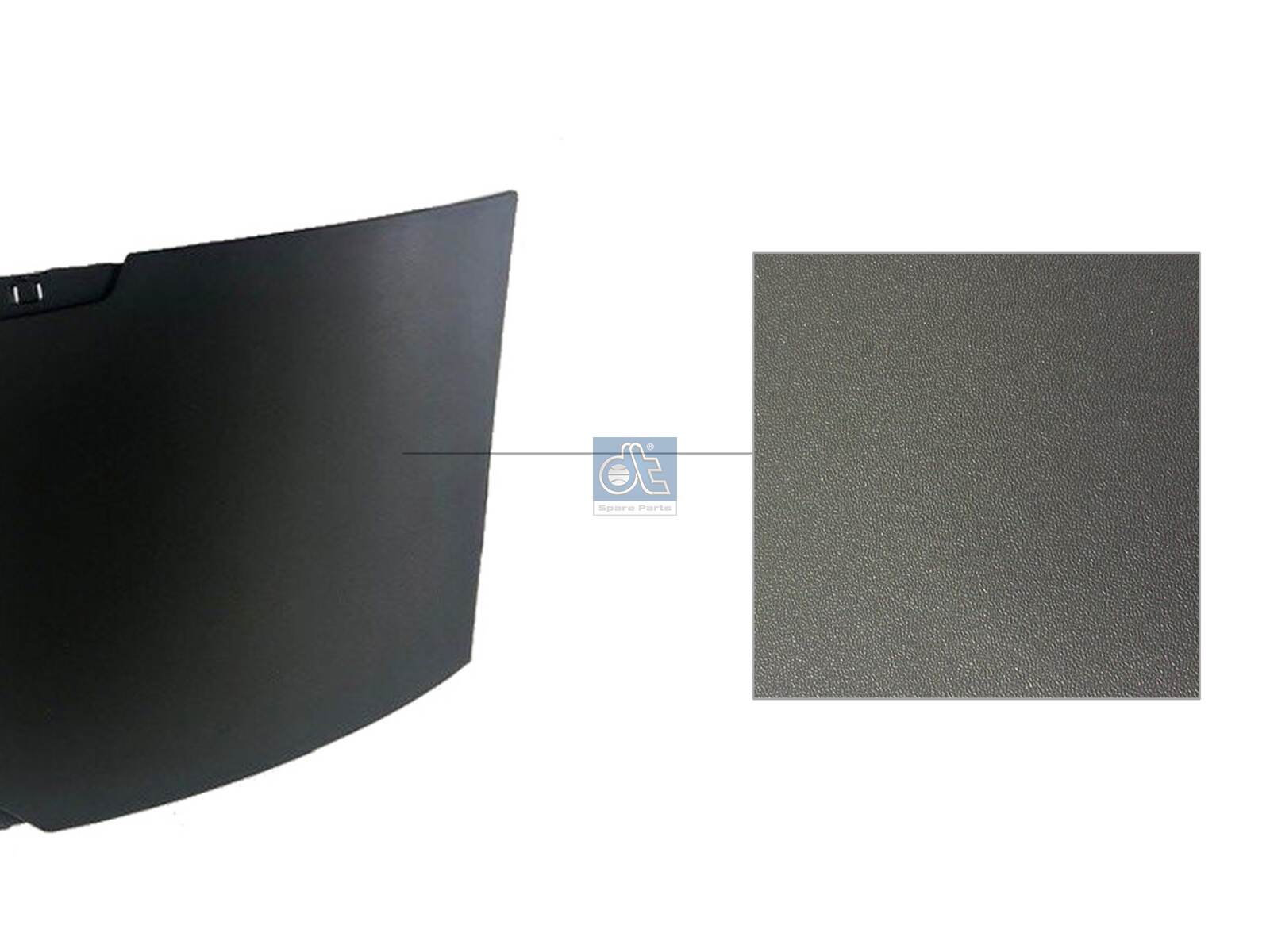Dt Spare Parts Afdekking, voorpaneel onder 2.00107
