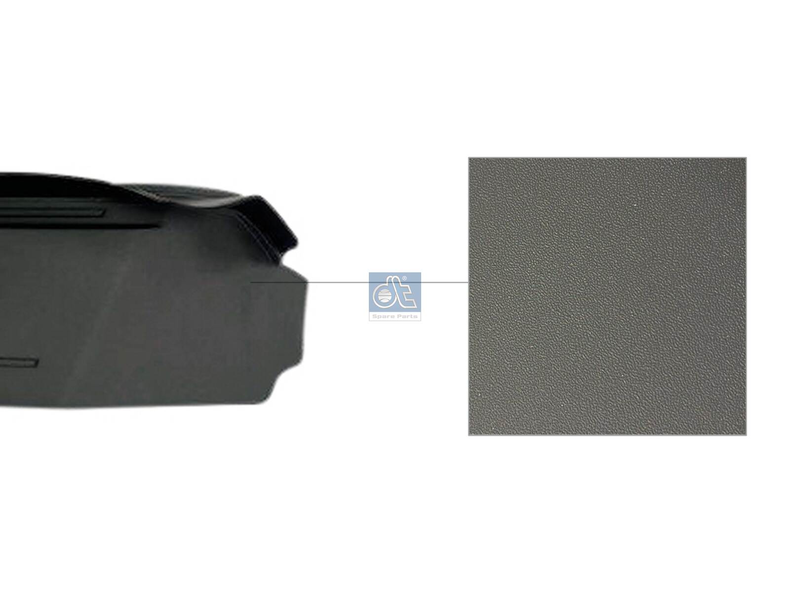 Dt Spare Parts Afdekkap, koplamp 2.00109