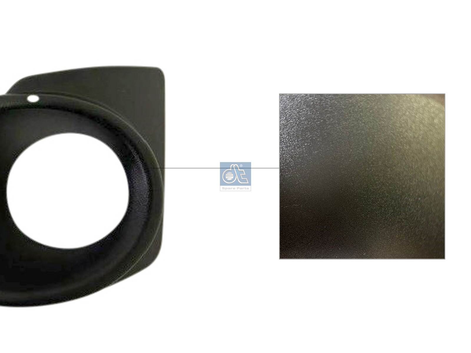 Dt Spare Parts Afdekkap, mistlamp 2.00430