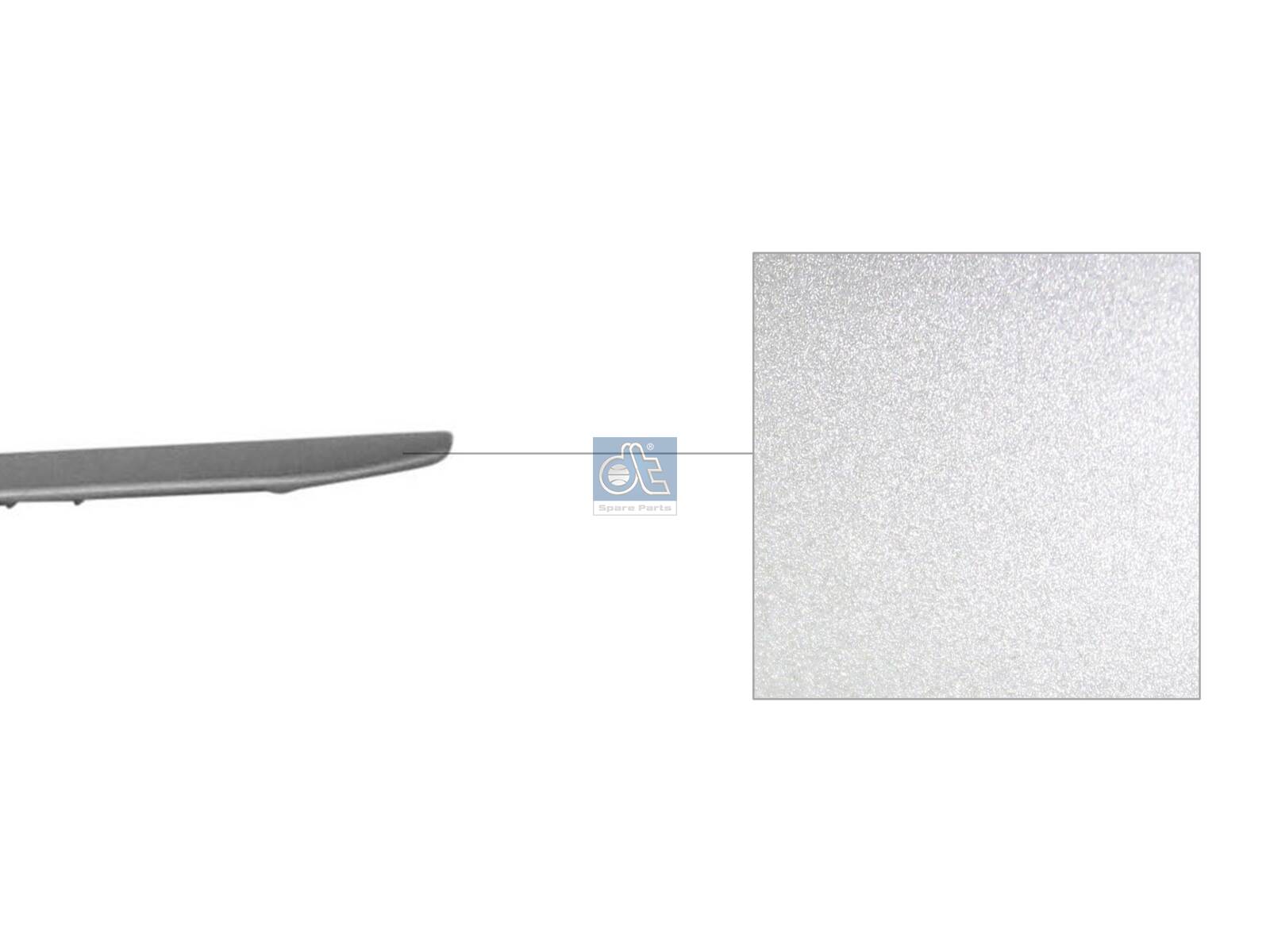 Dt Spare Parts Sier- / beschermingspaneel, voorpaneel 2.00434
