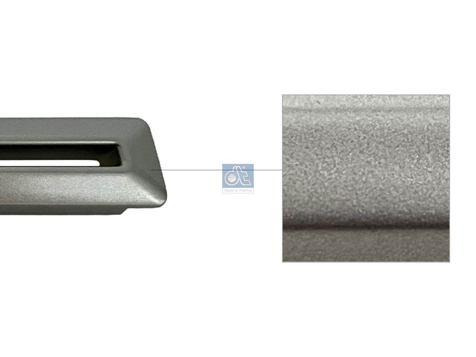 Dt Spare Parts Afdekking, voorpaneel onder 2.00537