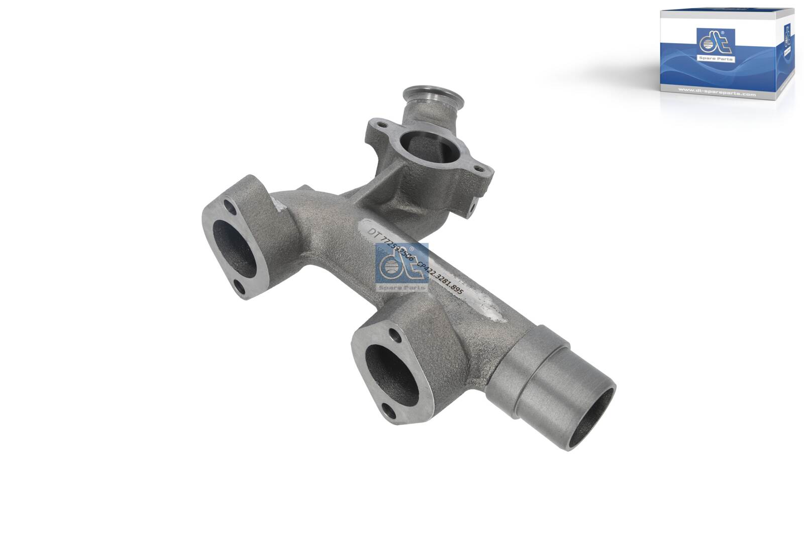 Dt Spare Parts Spruitstuk, uitlaatsysteem 2.14895