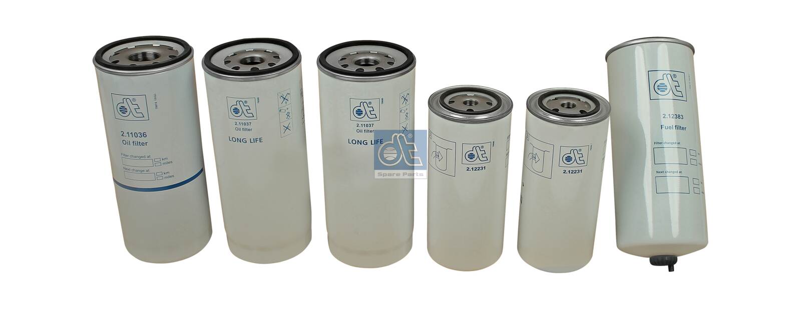 Dt Spare Parts Filterset 2.91815