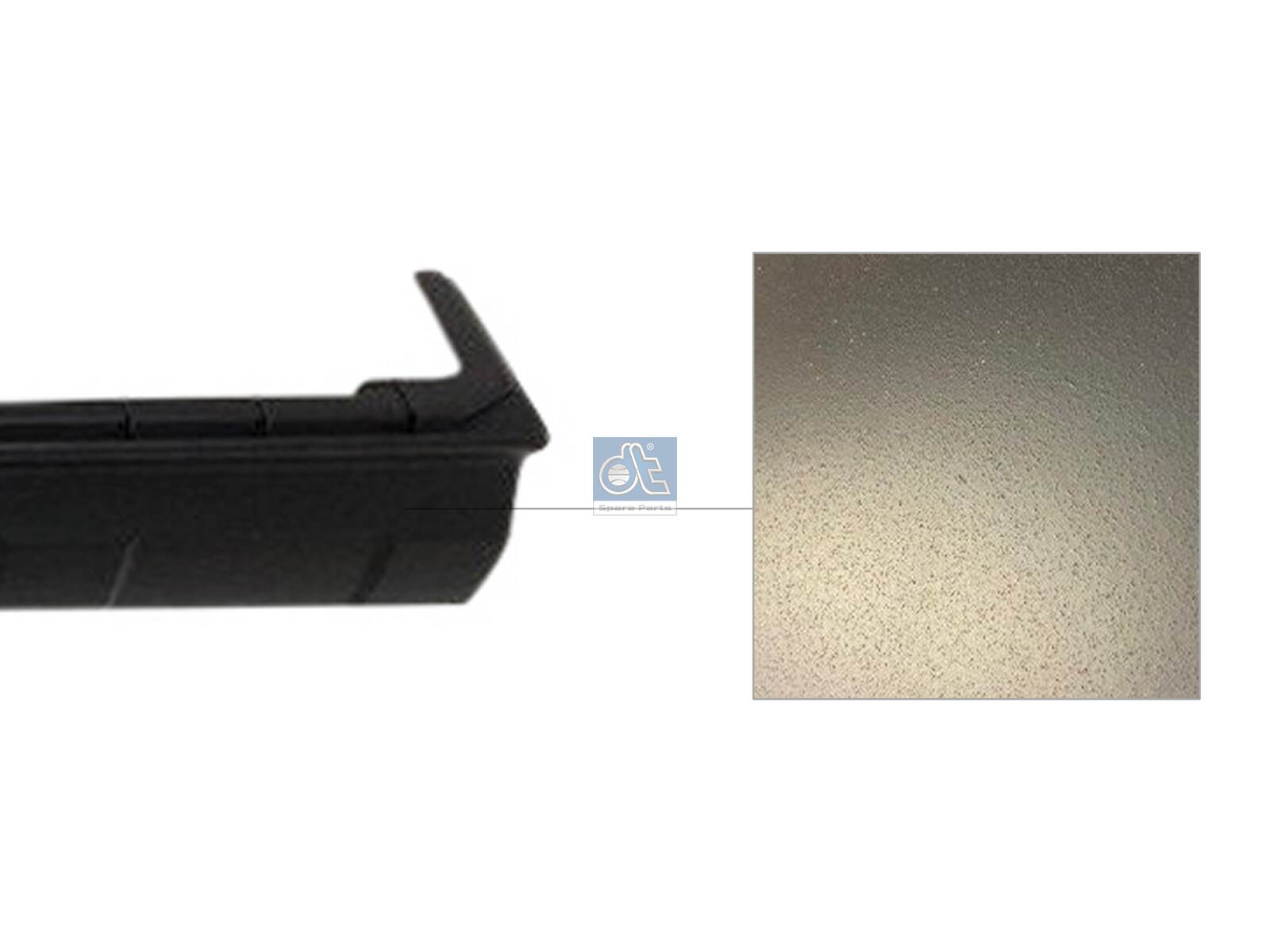 Dt Spare Parts Plaat, bumper 3.00086
