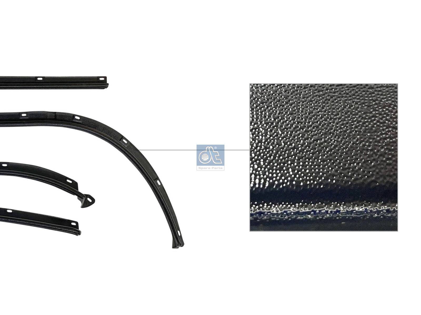 Dt Spare Parts Verbreding, spatbord 3.00226