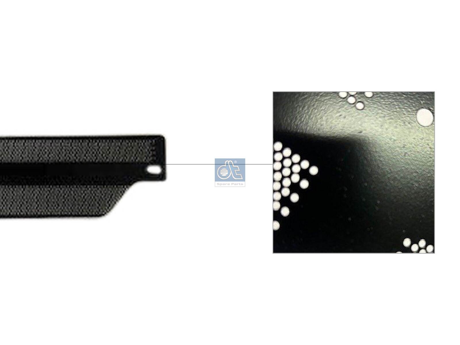 Dt Spare Parts Plaat, bumper 3.80747