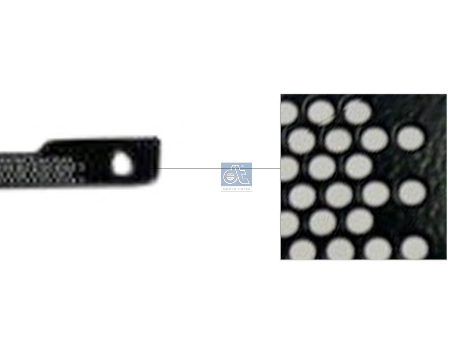 Dt Spare Parts Plaat, bumper 3.80748