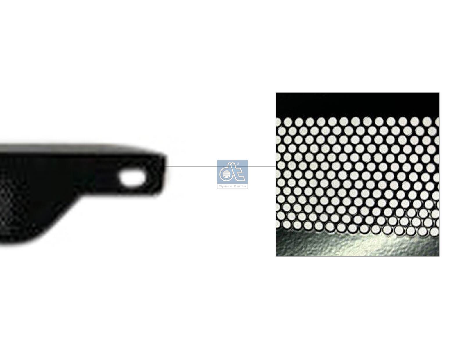 Dt Spare Parts Plaat, bumper 3.80749