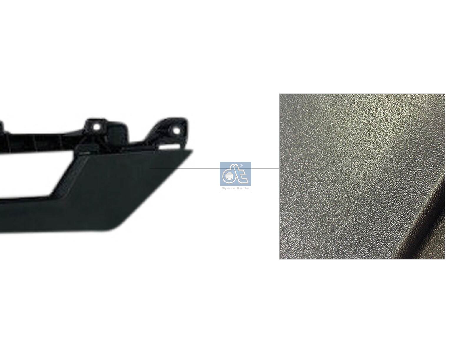 Dt Spare Parts Plaat, radiateurgrille 3.80830