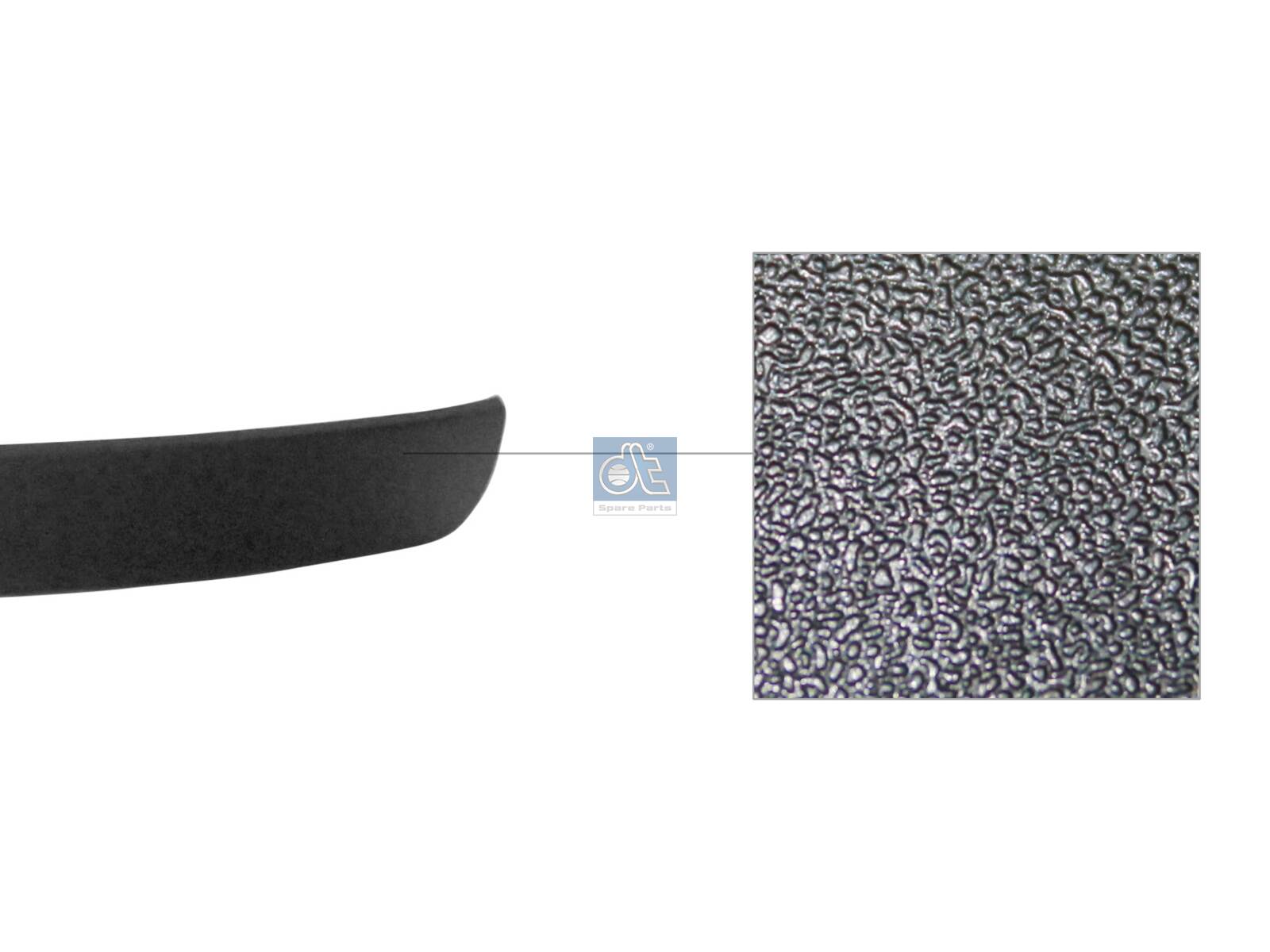 Dt Spare Parts Plaat, bumper 3.81207