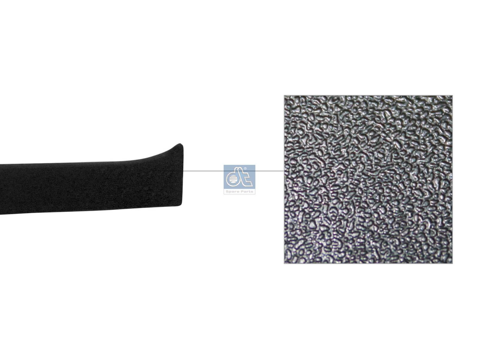 Dt Spare Parts Plaat, bumper 3.81208