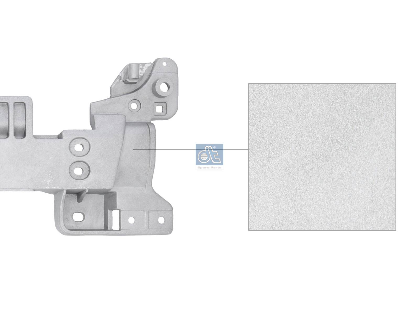 Dt Spare Parts Plaat, bumper 4.00571