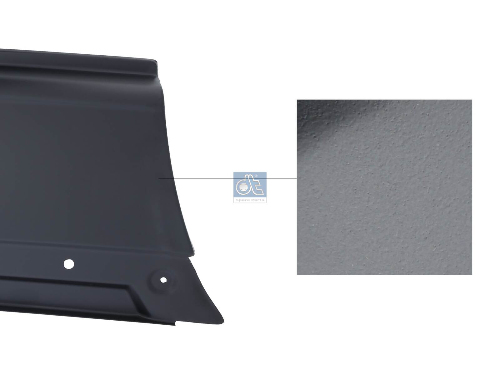 Dt Spare Parts Sier- / beschermingspaneel, zijwand 4.01007