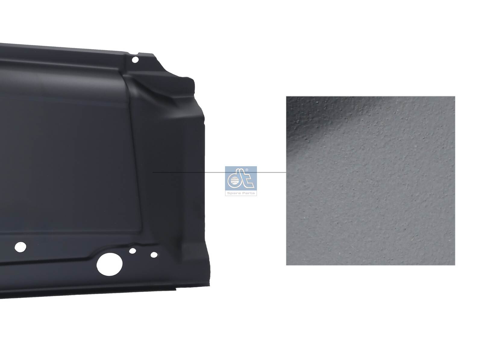 Dt Spare Parts Sier- / beschermingspaneel, zijwand 4.01008